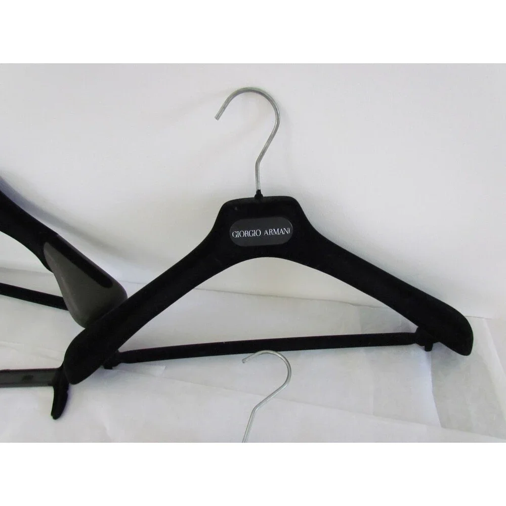 Vintage Designer Hanger Lot 7 Armani Valentino Garavani Moschino D&G Luxury Y2K